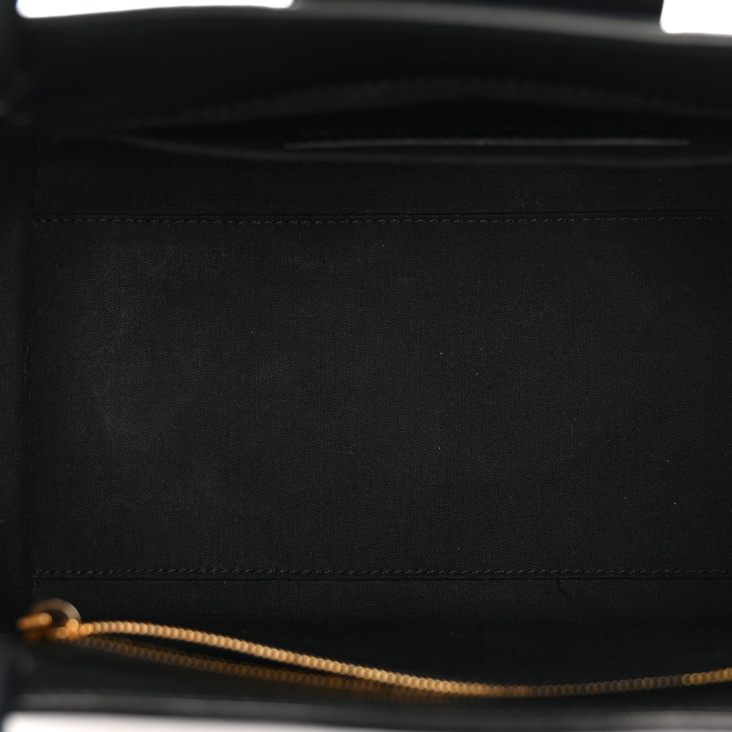 Calfskin Crocodile Embossed Medium Sharp Tote Black