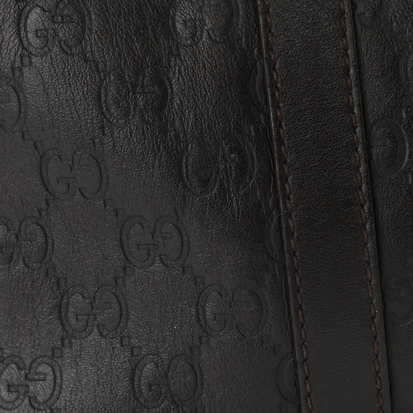 Guccissima Medium Joy Boston Dark Brown