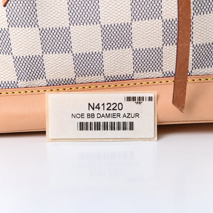 Louis Vuitton Damier Azur Noe BB 15 of 15