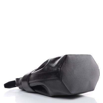 Louis Vuitton Epi Sac D'Epaule Black 4 of 12