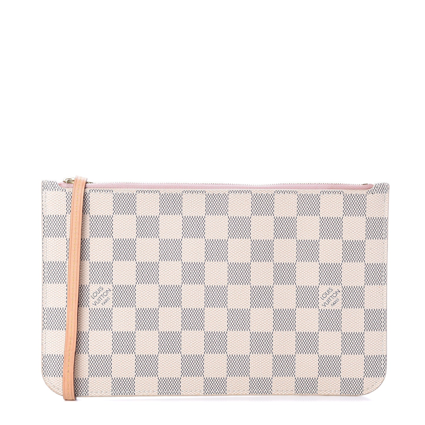 Damier Azur Neverfull MM GM Pochette Rose Ballerine