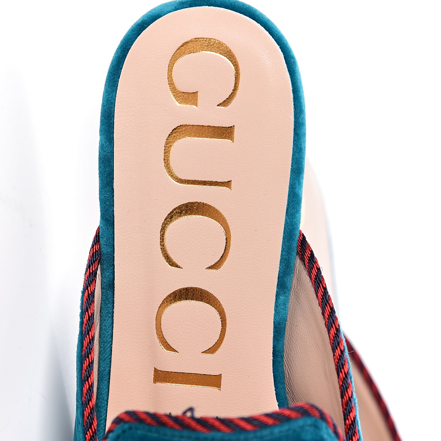 Softy Velvet Sylvie Bow Slippers 36.5 Pavone