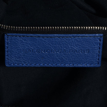 Balenciaga Agneau Giant 12 Silver Hardware Work Bleut Bleu Glacier 9 of 12