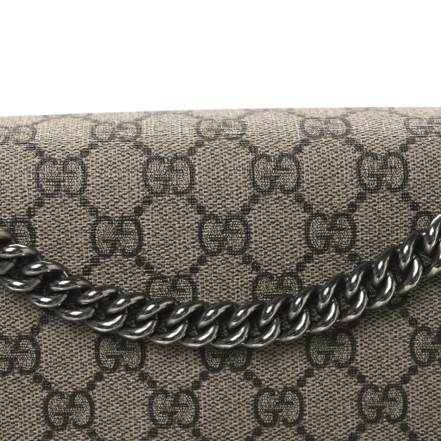 GG Supreme Monogram Medium Dionysus Shoulder Bag Taupe
