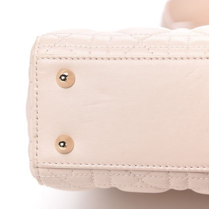 Christian Dior Lambskin Cannage Small Lucky Badges My Lady Dior Pink 11 of 11