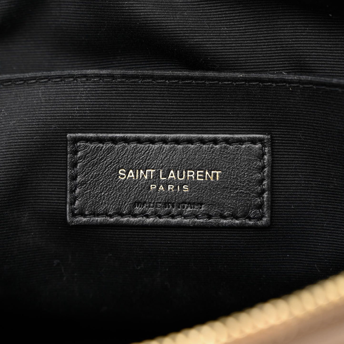 Lambskin Monogram Medium Sade Puffer Taupe