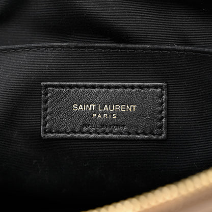 Saint Laurent Lambskin Monogram Medium Sade Puffer Taupe 6 of 10