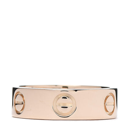 Cartier 18K Pink Gold 5.5mm LOVE Ring 51 5.75 1 of 4