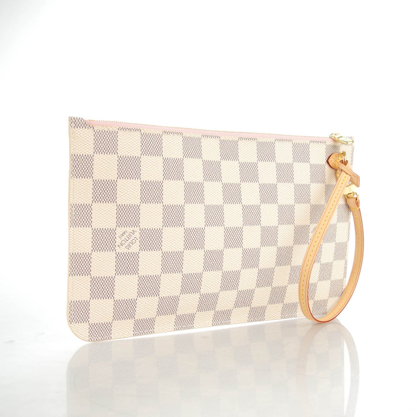 Damier Azur Neverfull MM GM Pochette Rose Ballerine