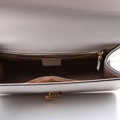 Gucci Calfskin Small Sylvie Shoulder Bag Off White 5 of 38