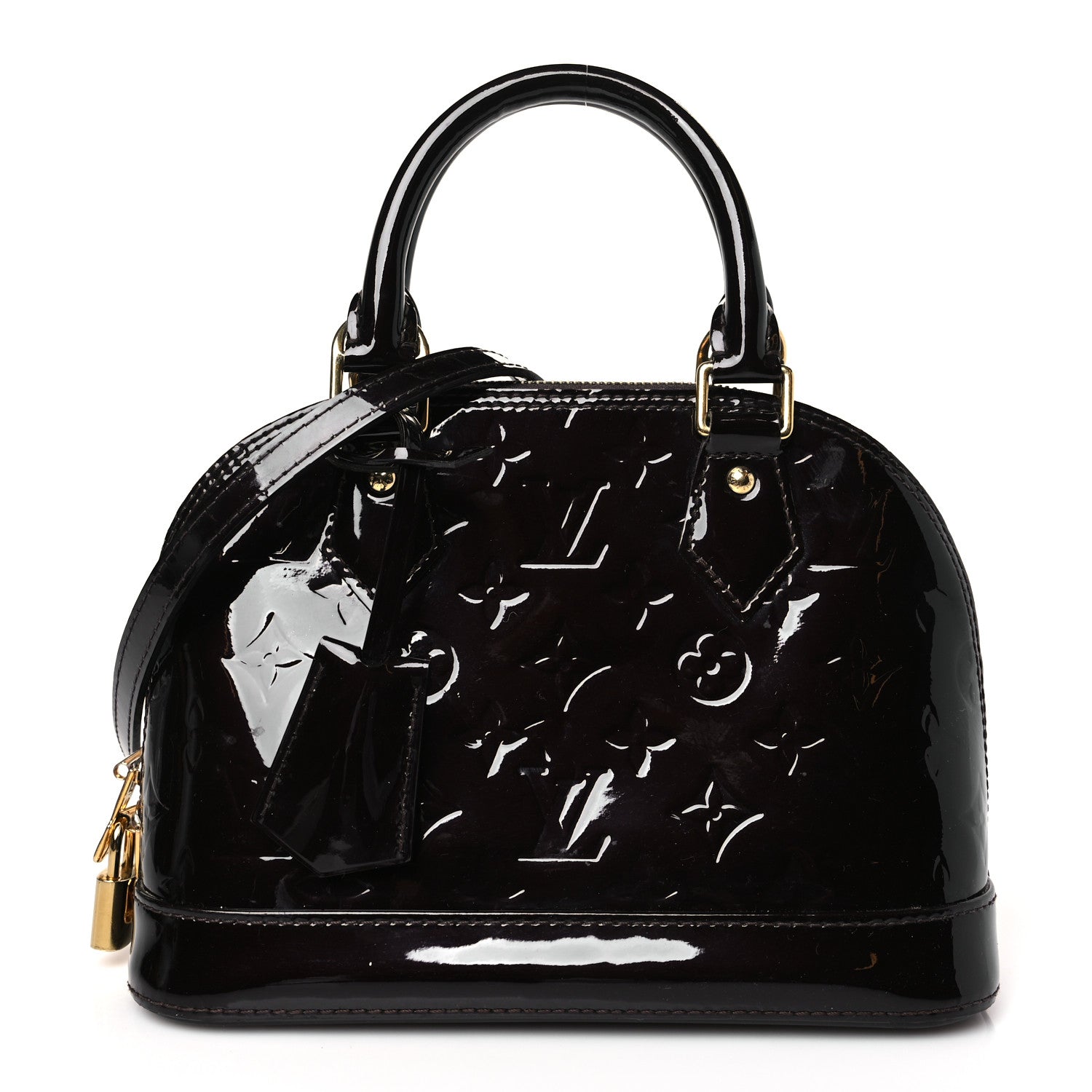 Louis Vuitton Vernis Alma BB Amarante 1 of 8