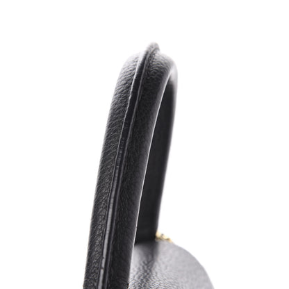 Louis Vuitton Taurillon Metallic Flowers Capucines PM Black 9 of 11