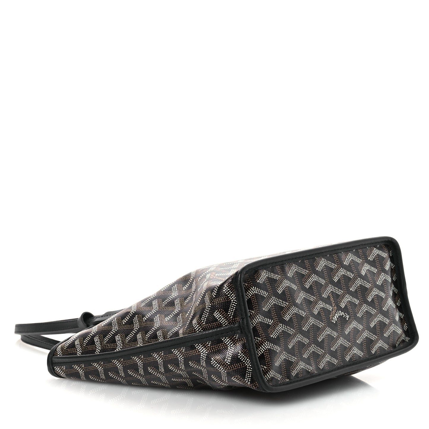Goyardine Reversible Mini Anjou Black