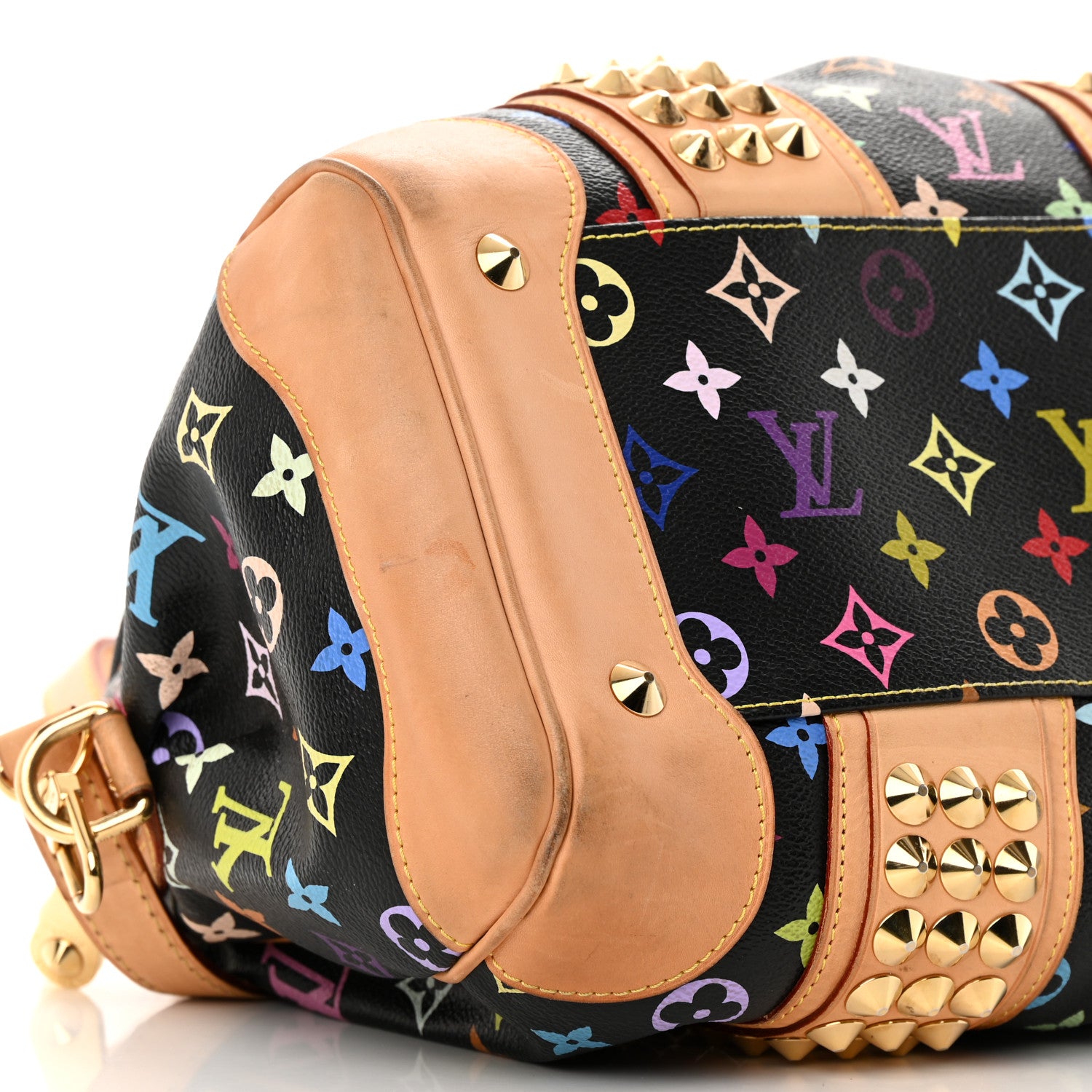 Louis Vuitton Monogram Multicolor Courtney MM Black 9 of 20