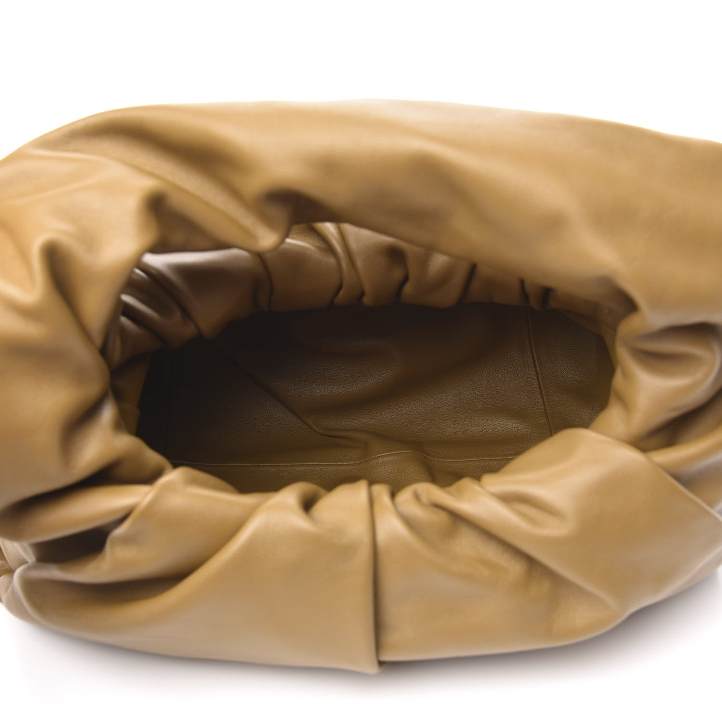 Smooth Butter Calfskin Small The Shoulder Pouch Moutarde