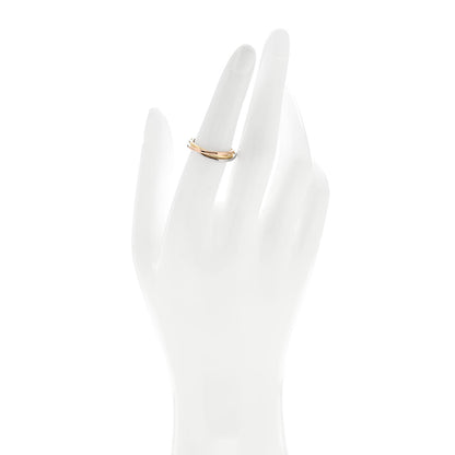 Cartier 18K Pink Yellow White Gold Extra Small Cartier Trinity Ring 52 6 2 of 5