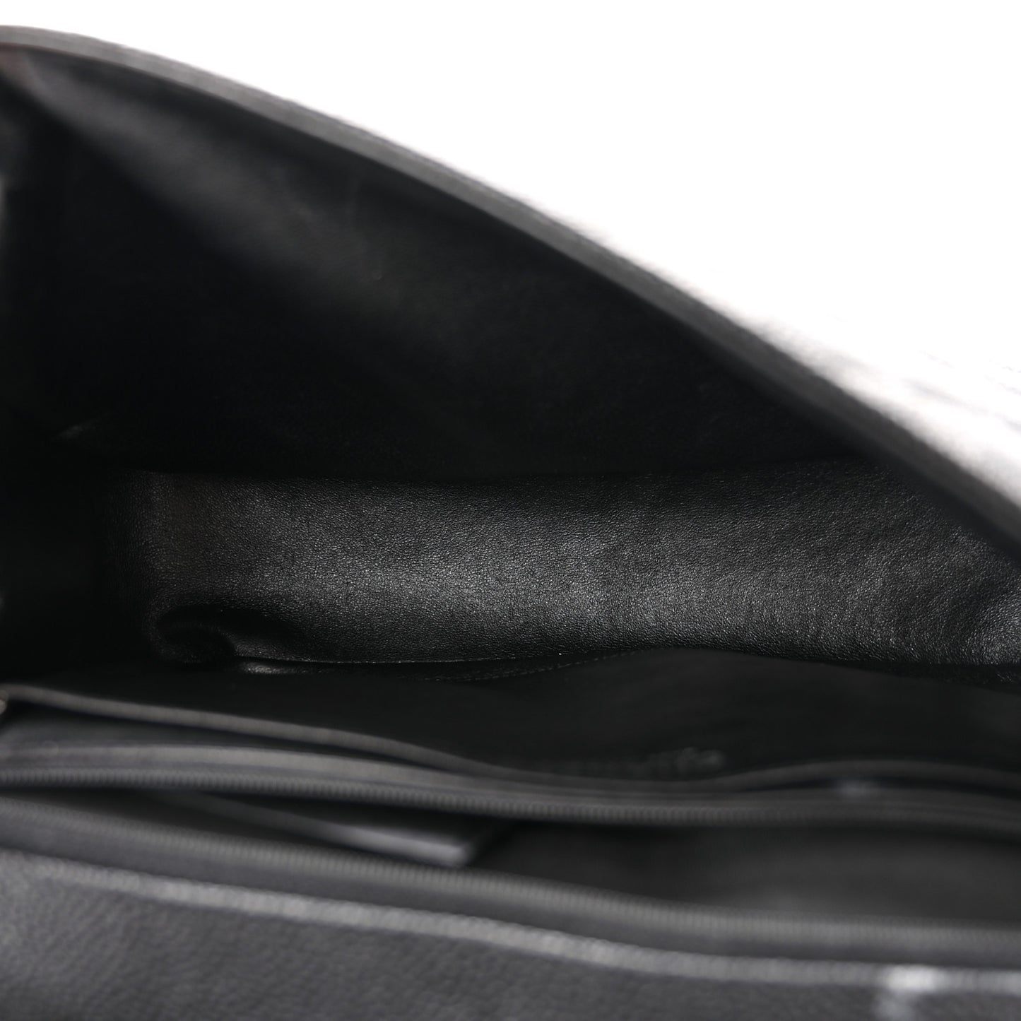 Caviar Quilted Jumbo Single Flap Black