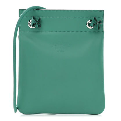 Hermes Milo Lambskin Swift Mini Aline Vert Verone 1 of 11