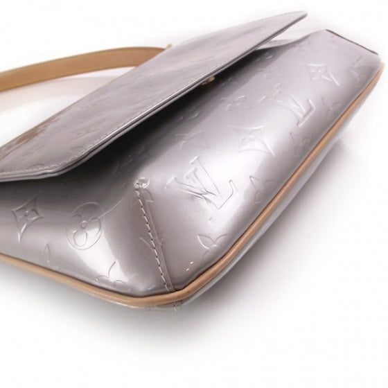 Louis Vuitton Vernis Thompson Street Silver 5 of 9