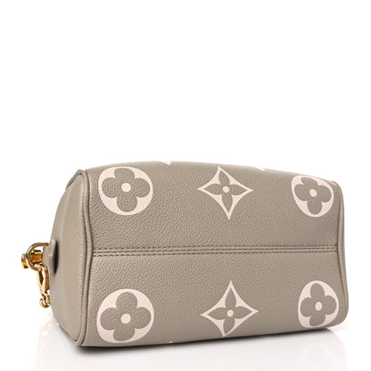 Louis Vuitton Empreinte Monogram Giant Speedy Bandouliere 20 Creme Beige 4 of 8