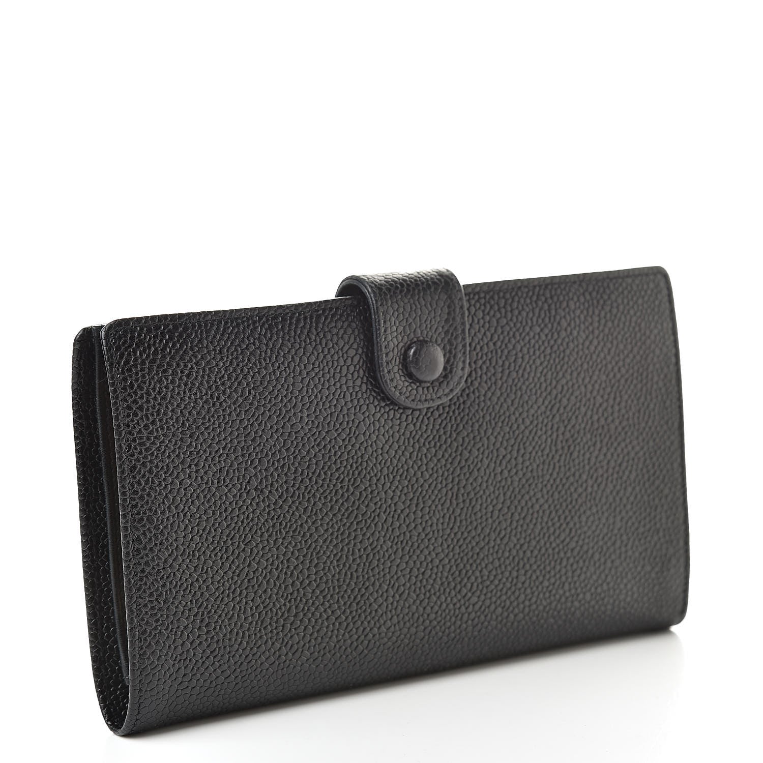 Chanel Caviar Timeless CC French Wallet Black 3 of 14