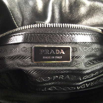 Prada Tessuto Nylon Leather Easy Shoulder Bag 9 of 12