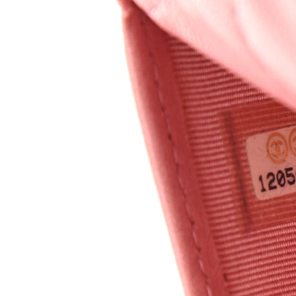 Chanel Lambskin Quilted 6 Key Holder Pink 8 of 9