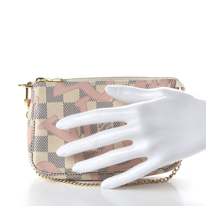 Louis Vuitton Damier Azur Tahitienne Mini Pochette Accessories 4 of 22