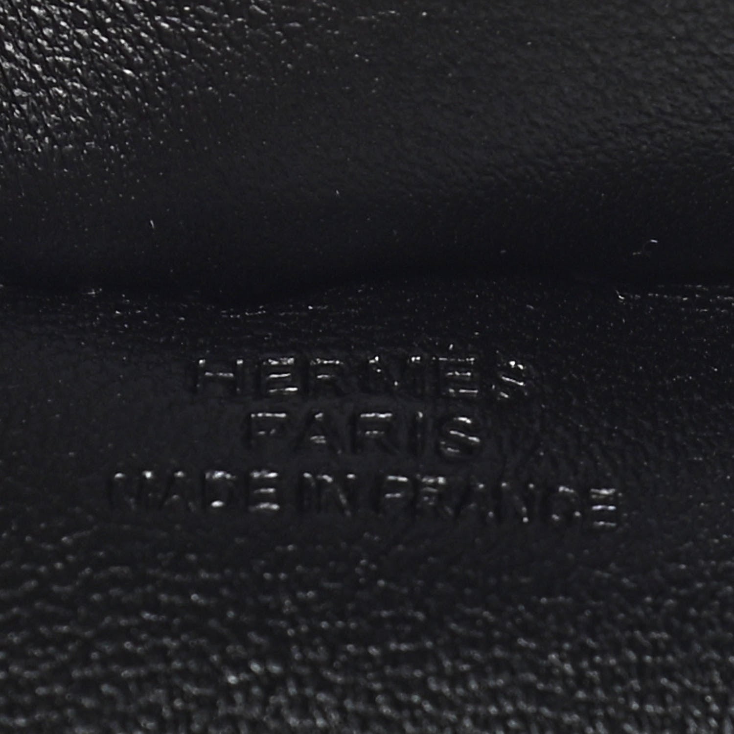 Hermes Milo Lambskin Grigri Rodeo Horse Bag Charm GM So Black 3 of 4