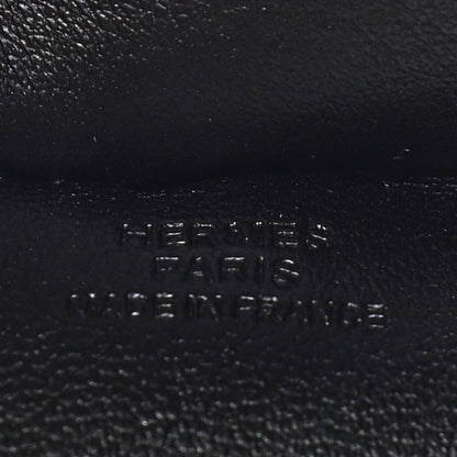 Hermes Milo Lambskin Grigri Rodeo Horse Bag Charm GM So Black 3 of 4