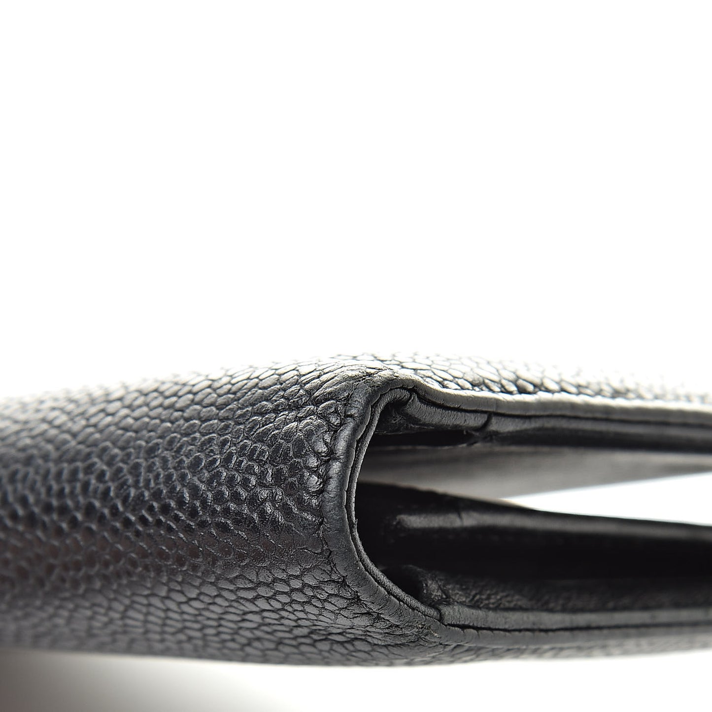 Caviar Timeless CC Yen Wallet Black
