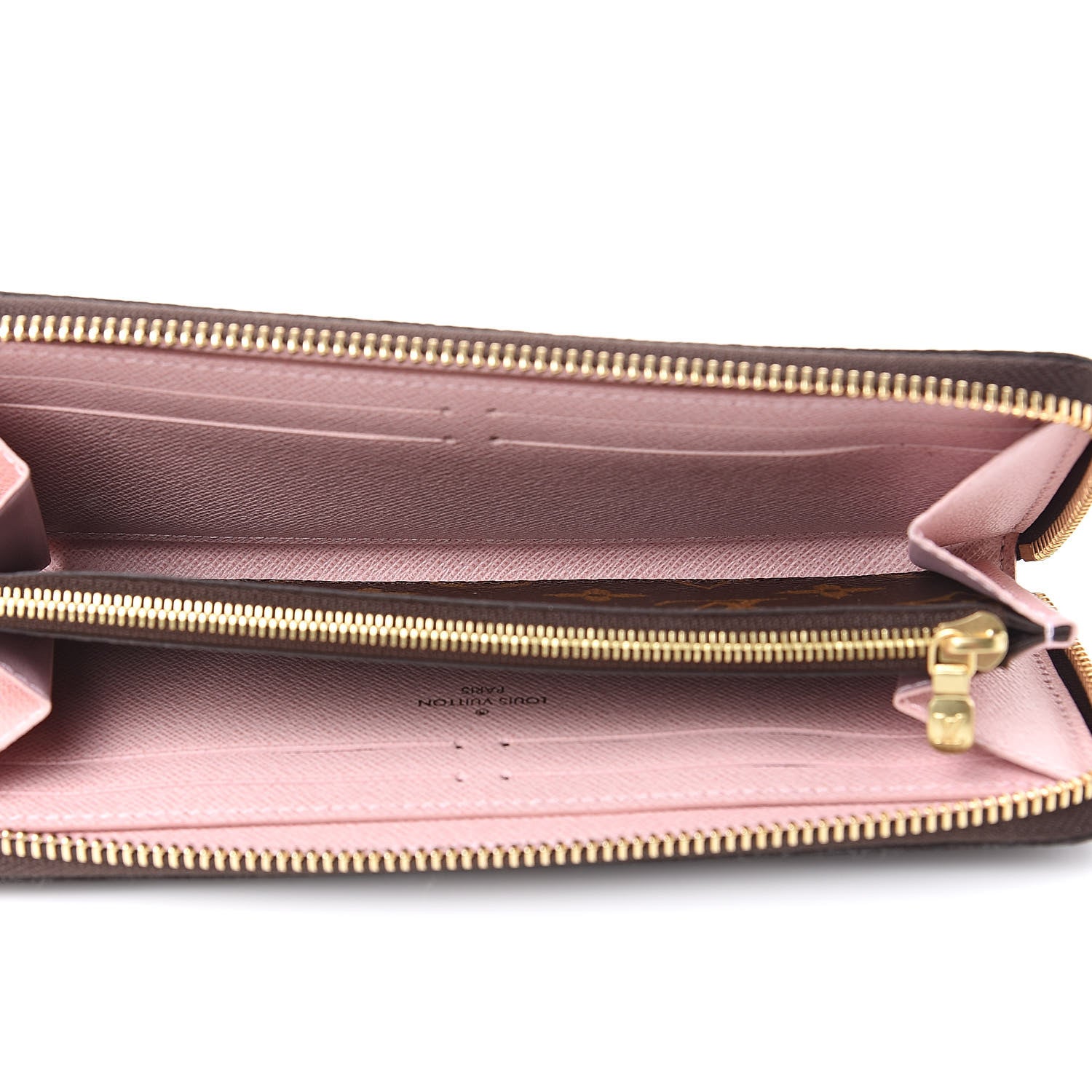 Louis Vuitton Monogram Clemence Wallet Rose Ballerine 5 of 8