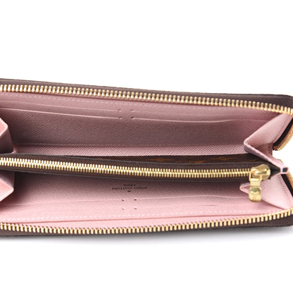 Louis Vuitton Monogram Clemence Wallet Rose Ballerine 5 of 8