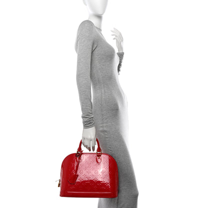 Louis Vuitton Vernis Alma PM Cherry 2 of 12