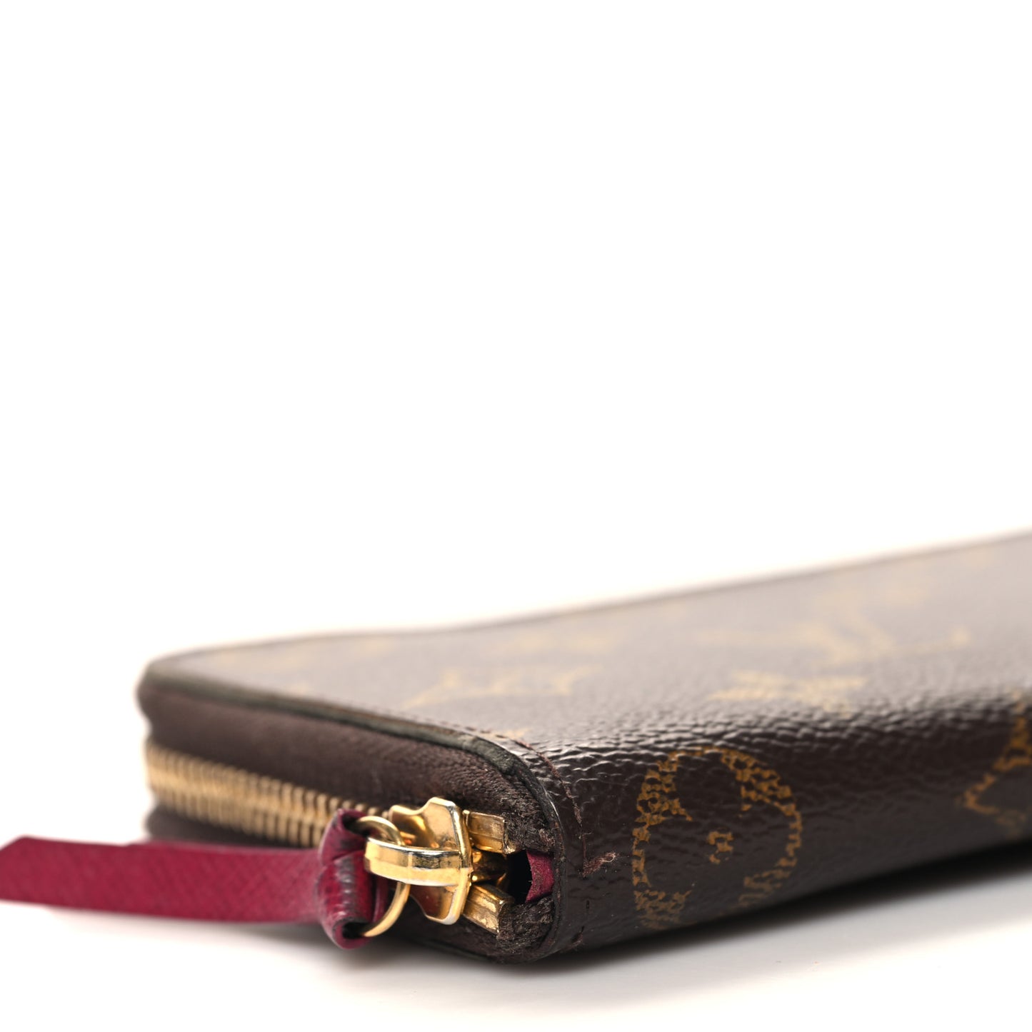 Monogram Clemence Wallet Fuchsia