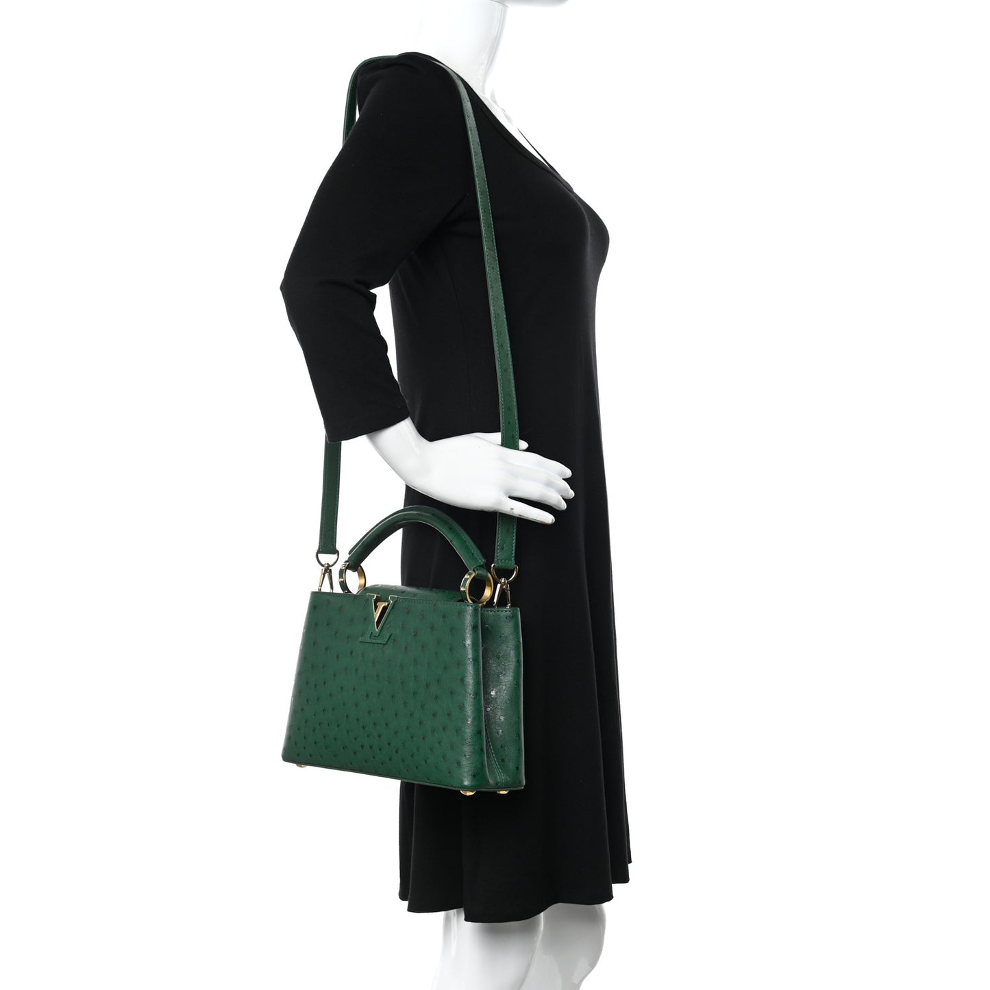 Ostrich Capucines BB Mint