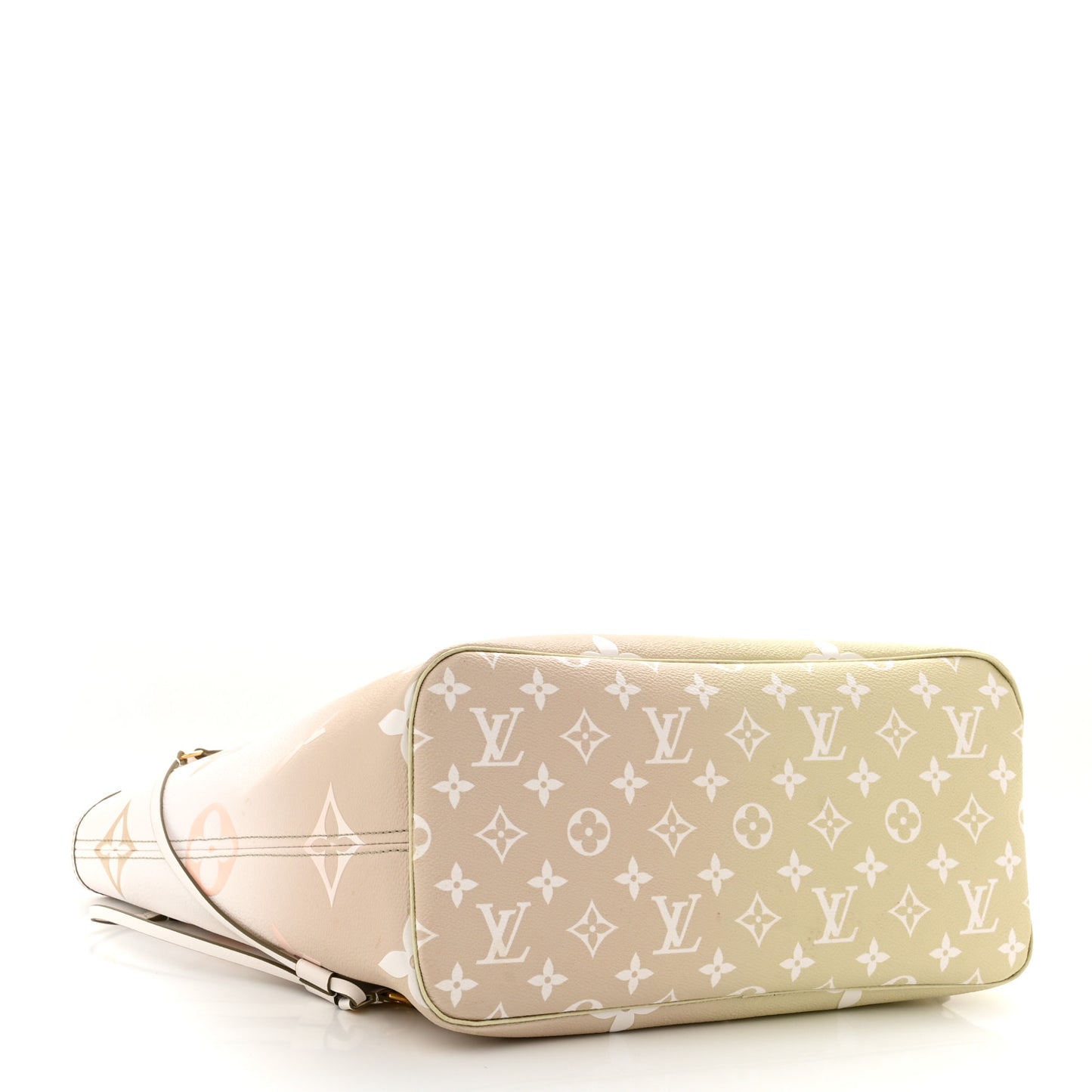 Monogram Giant Spring In The City Neverfull MM Sunset Kaki