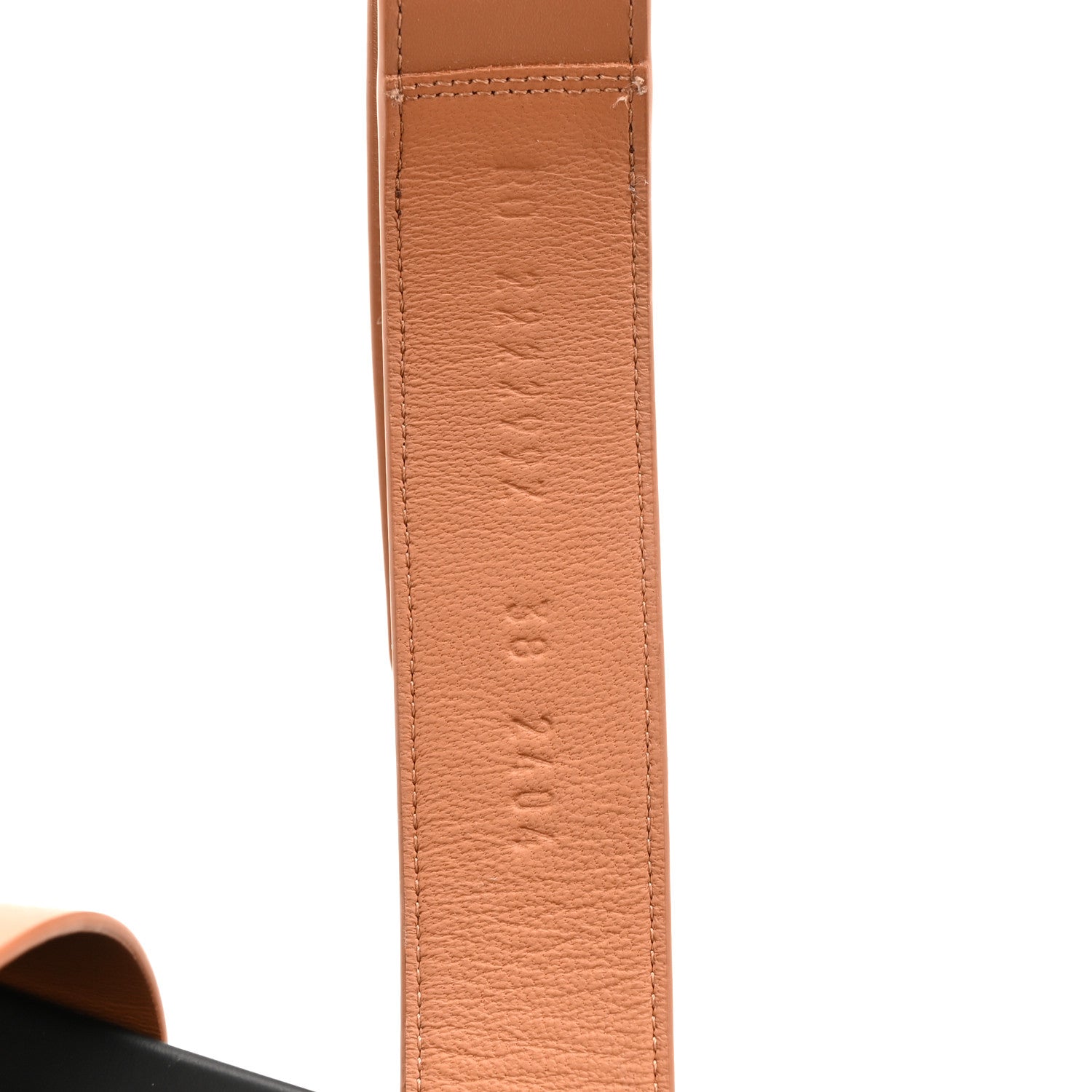 Hermes Calfskin Womens Chypre Sandals 38 Naturel 9 of 10