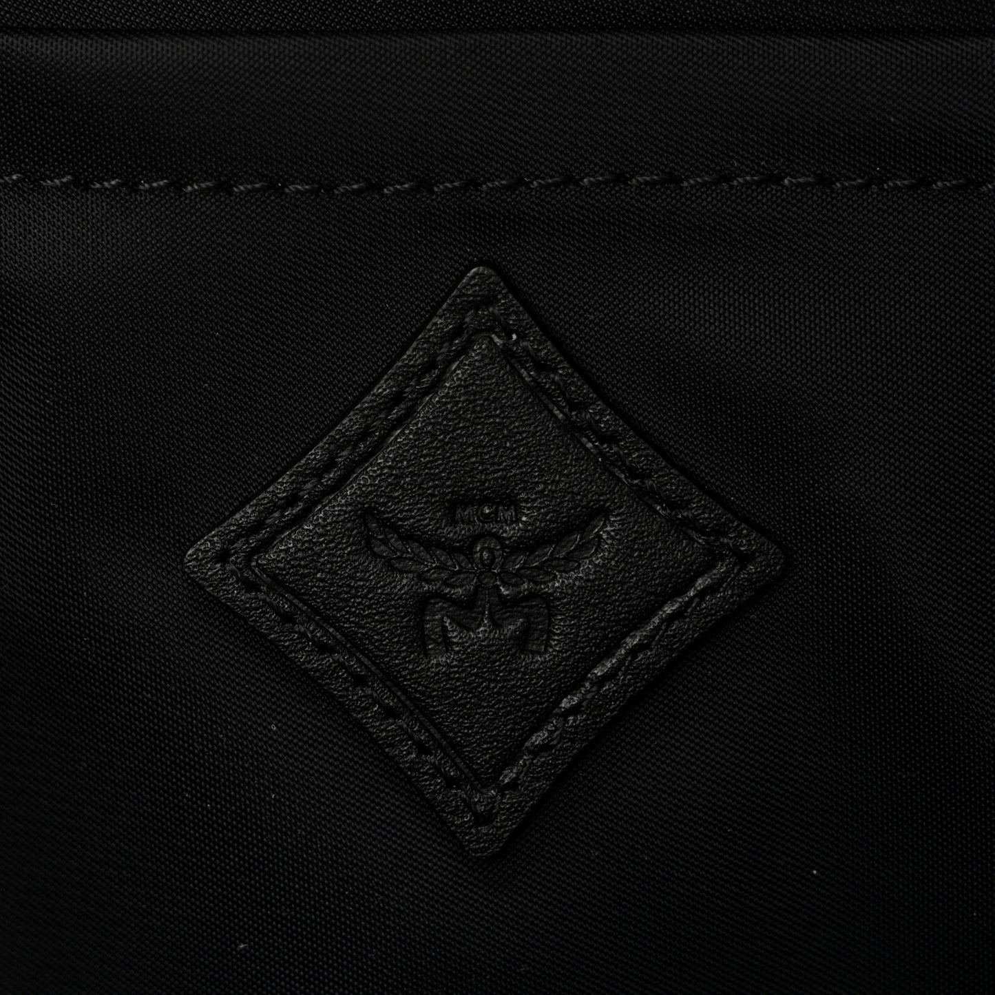Nylon Fursten Medium Belt Bag Black