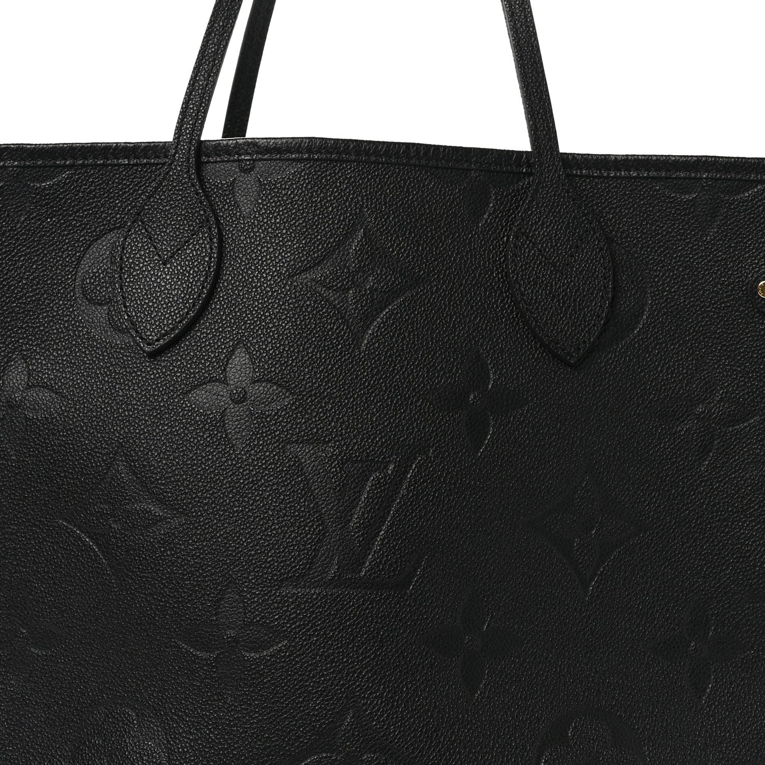 Louis Vuitton Empreinte Monogram Giant Neverfull MM Black 7 of 9
