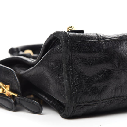 Balenciaga Agneau Giant 12 Gold Hardware Mini City Black 9 of 10