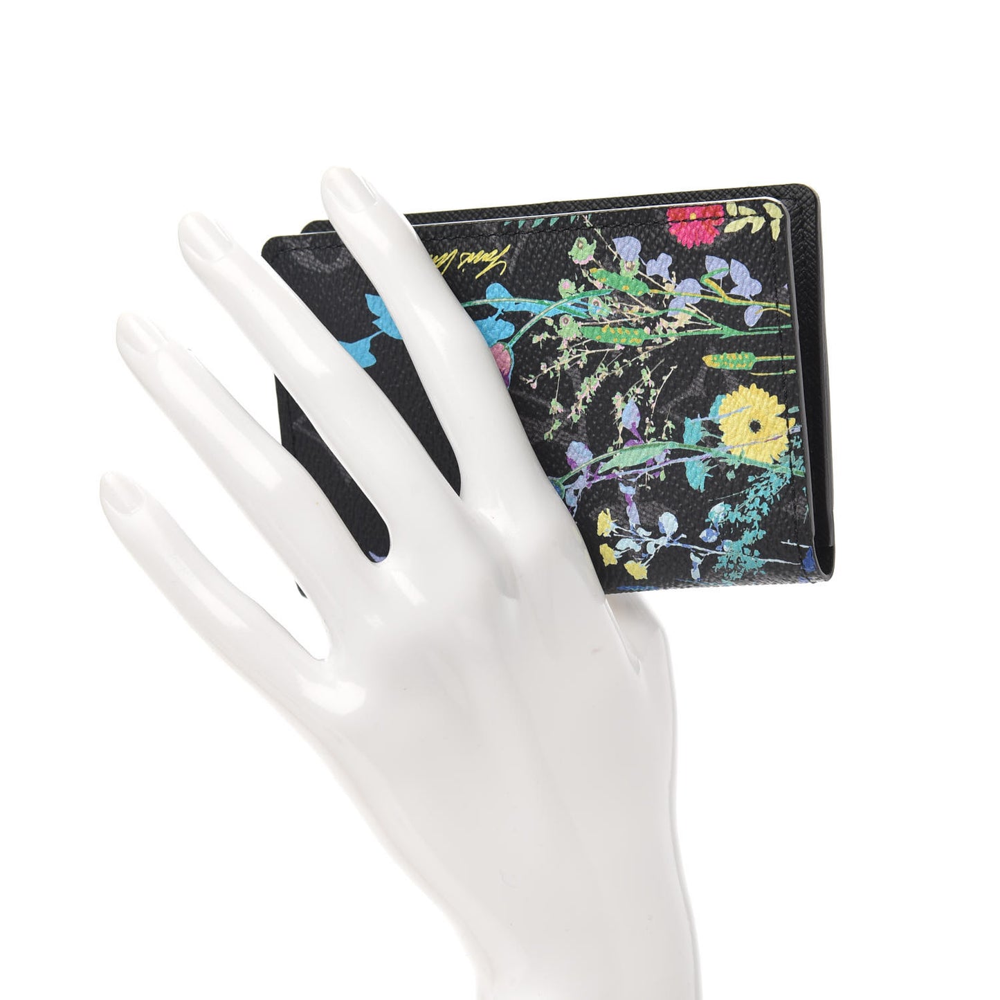 Monogram Eclipse Flower Print Pocket Organizer NM