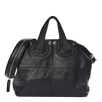 Givenchy Waxed Calfskin Medium Studded Nightingale Black 1 of 15