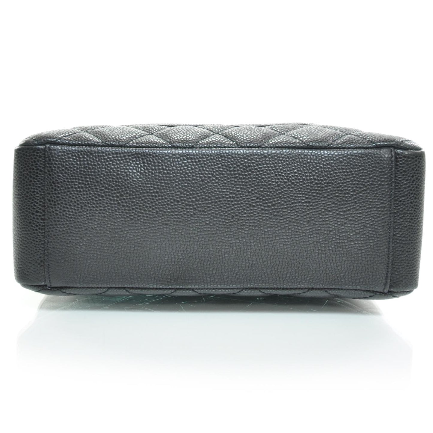 Caviar Petit Shopping Tote PST Black