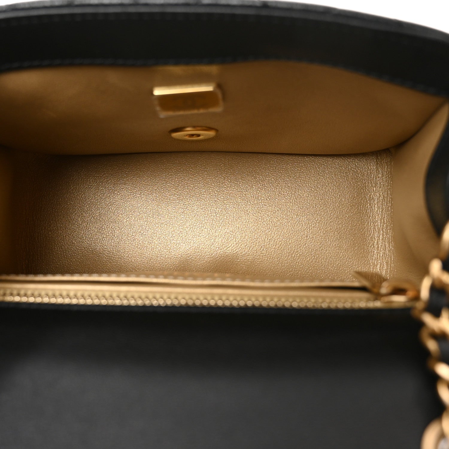Chanel Lambskin Quilted Mini Pearl Crush Flap Black 5 of 11