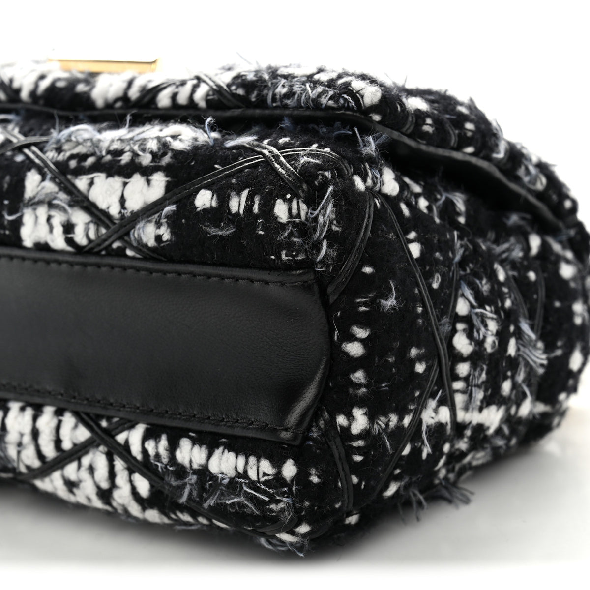 Tweed Malletage Top Handle GO-14 PM White Black