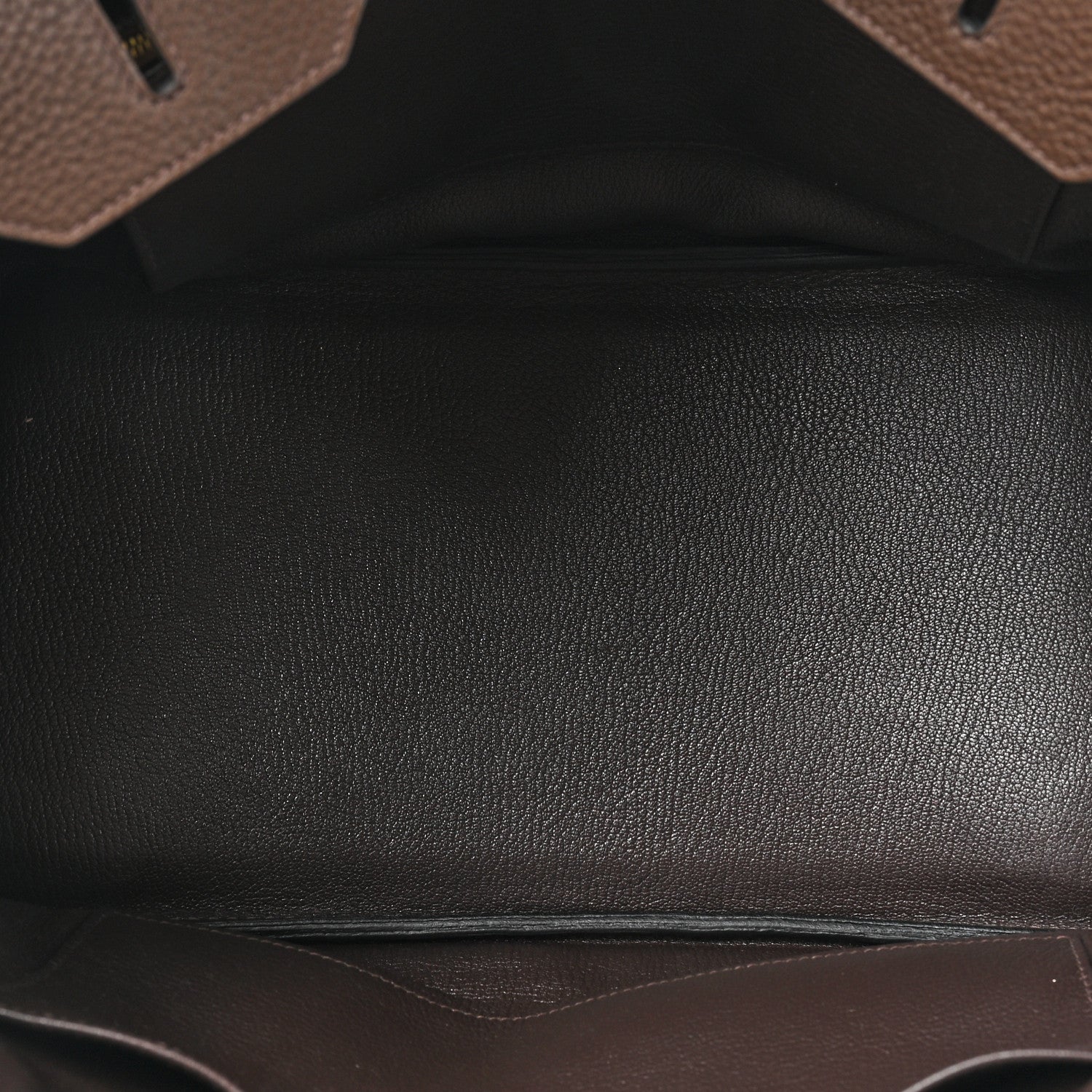 Hermes Taurillon Clemence Birkin 35 Chocolate 5 of 11