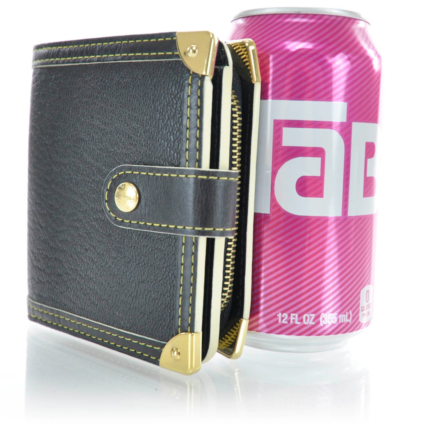 Suhali Compact Zipped Wallet Black