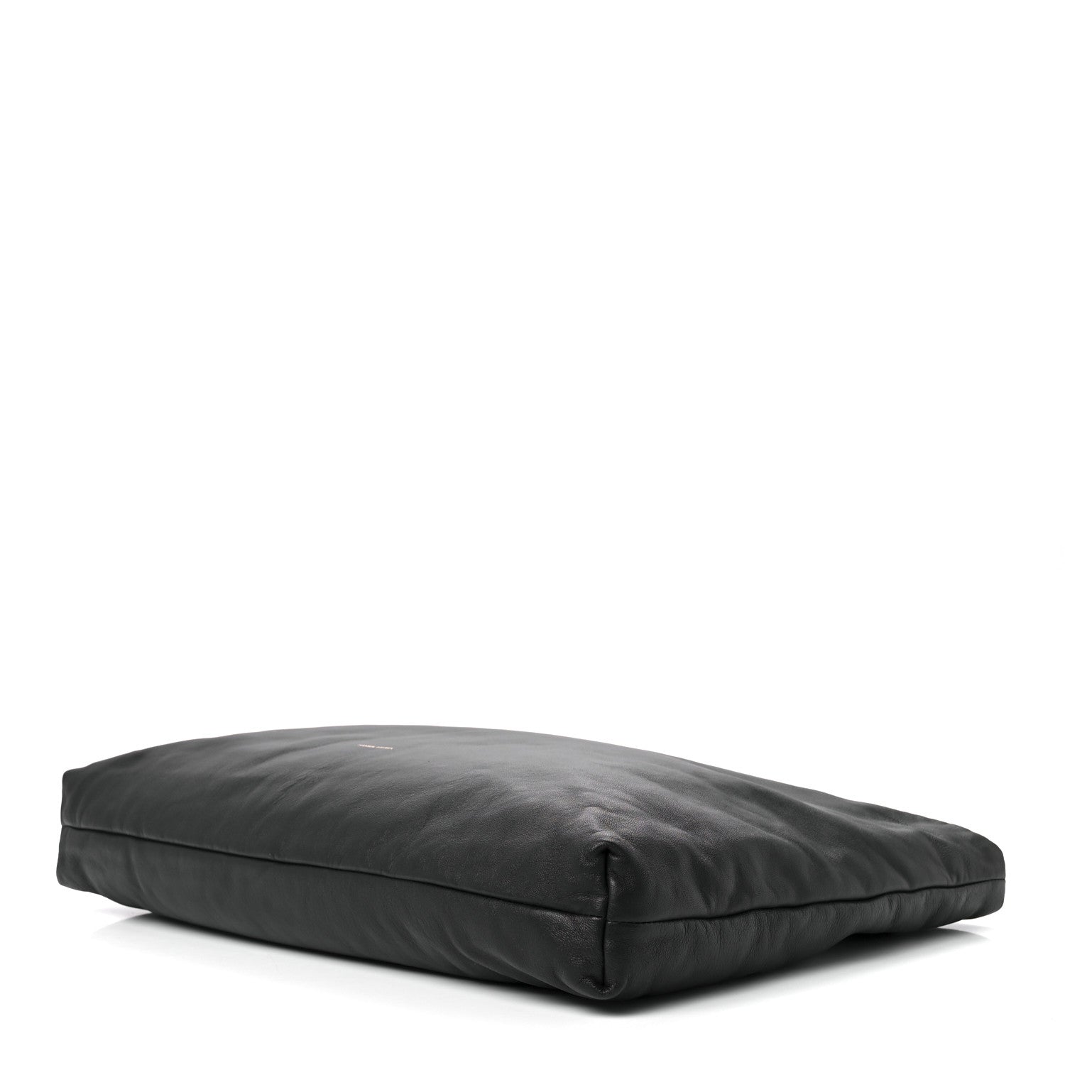 Mansur Gavriel Calfskin Reversible Pillow Tote Black Flamma 10 of 12