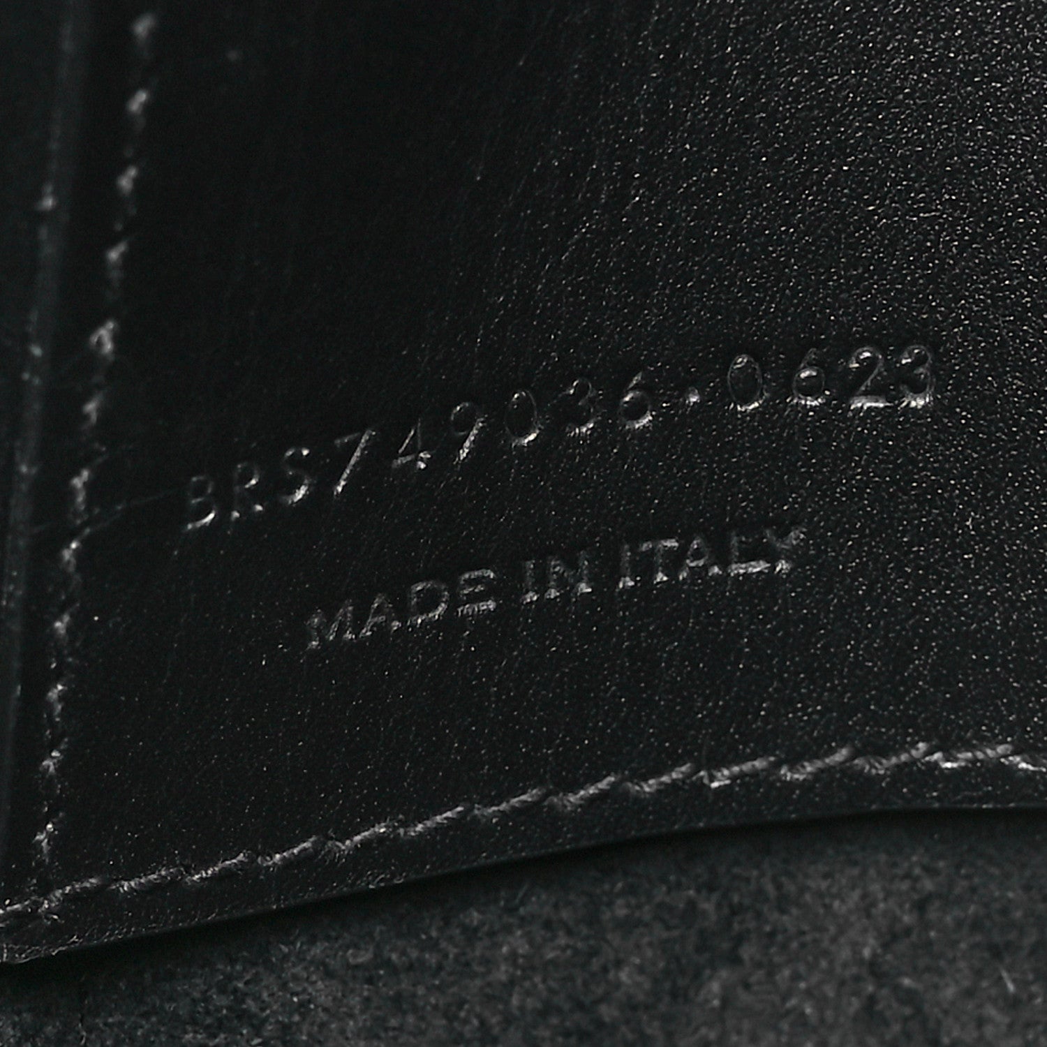 Saint Laurent Shiny Calfskin Le 37 Mini Bucket Bag Black 7 of 10